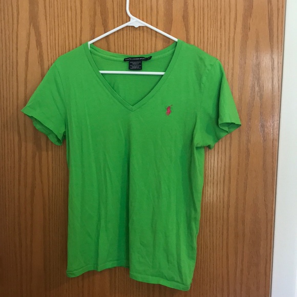 Ralph Lauren Tops - NWOT Ralph Lauren Sport V-Neck Tee 5/25 sale